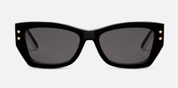 DiorPacific S2U Black Rectangular Sunglasses