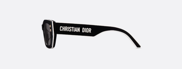 DiorPacific S2U Black Rectangular Sunglasses