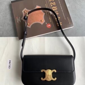 THE SHOULDER BAG CLAUDE BLACK 194143 CELINE