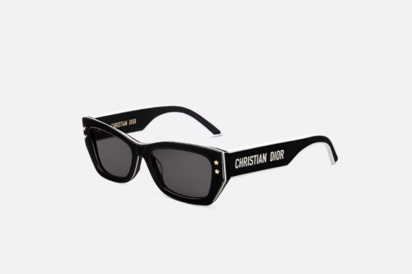 DiorPacific S2U Black Rectangular Sunglasses