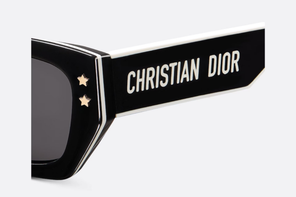 DiorPacific S2U Black Rectangular Sunglasses